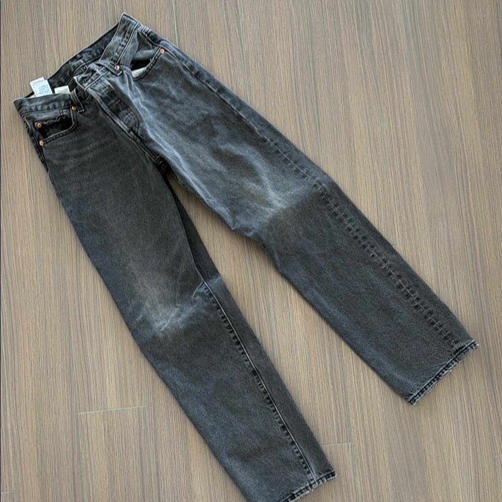 Levi’s 90s 501 grey jeans worn once